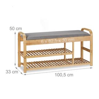 B2X Panca portascarpe con contenitore  