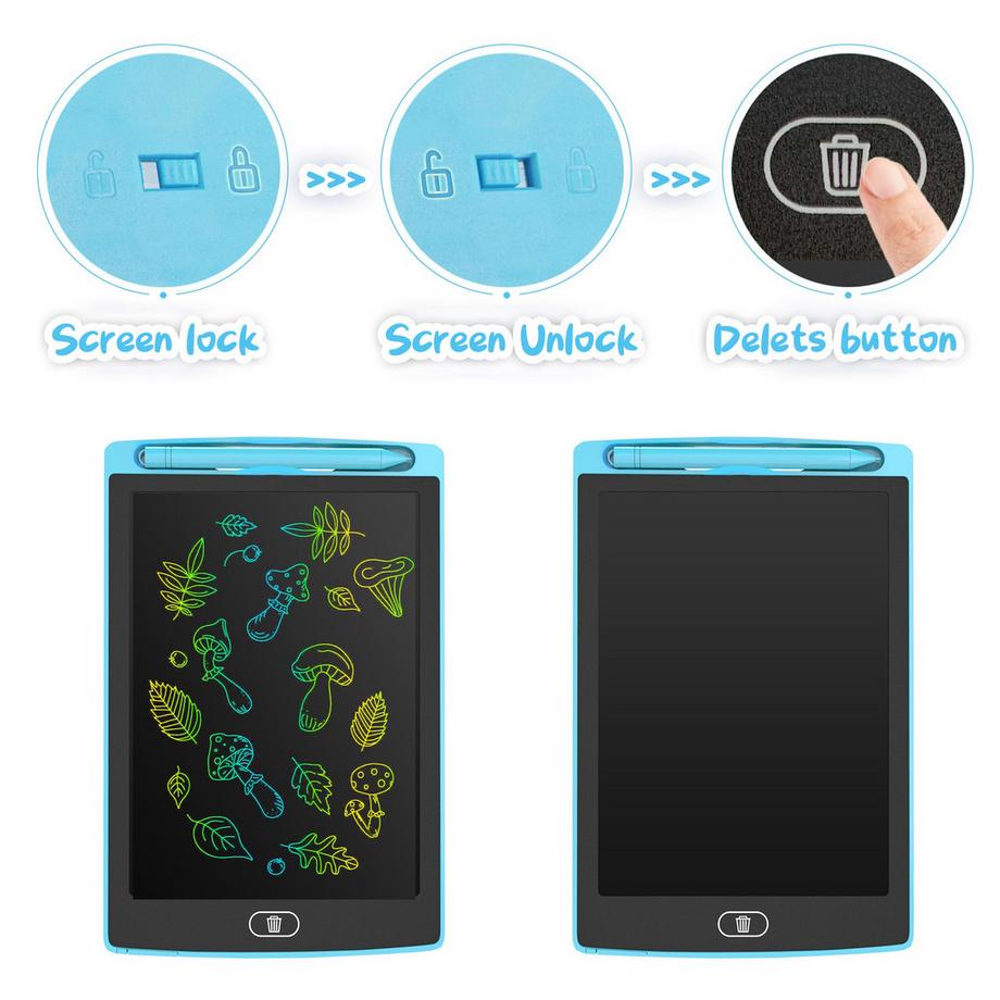 Activity-board  Tableau d'écriture LCD jouet pour enfants 2-pack tableau de dessin, tableau d'écriture LCD pour enfants, jouet pour enfants 