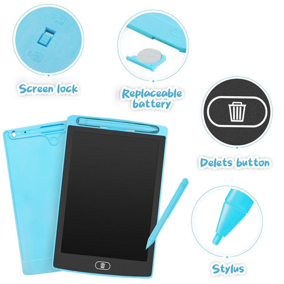 Activity-board  Tableau d'écriture LCD jouet pour enfants 2-pack tableau de dessin, tableau d'écriture LCD pour enfants, jouet pour enfants 