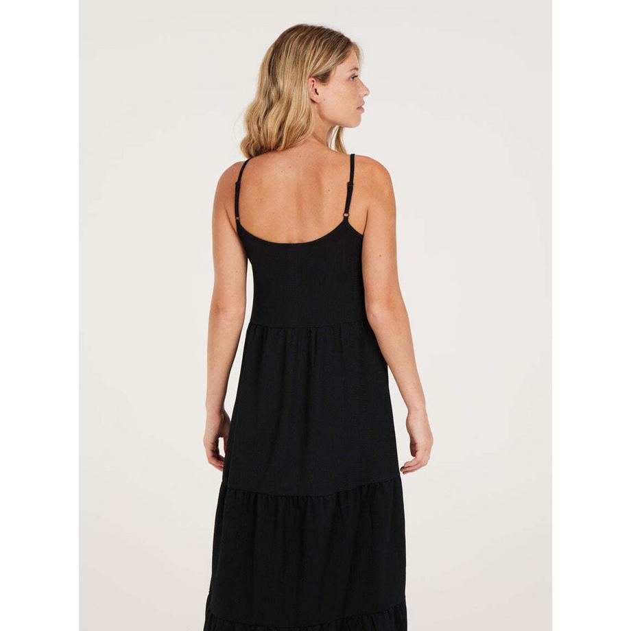 PROTEST PRTCOCOA Spaghettiträger Midi Kleid  