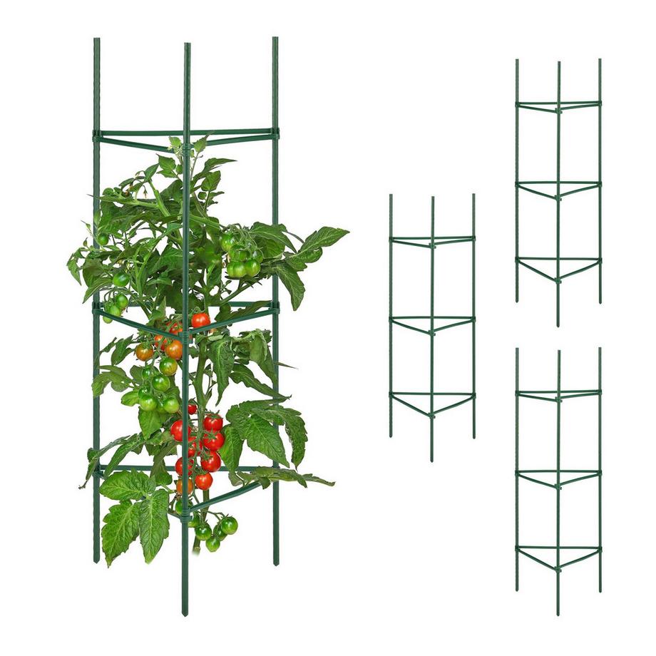 Pflanzenstütze 4er Set 90 cm