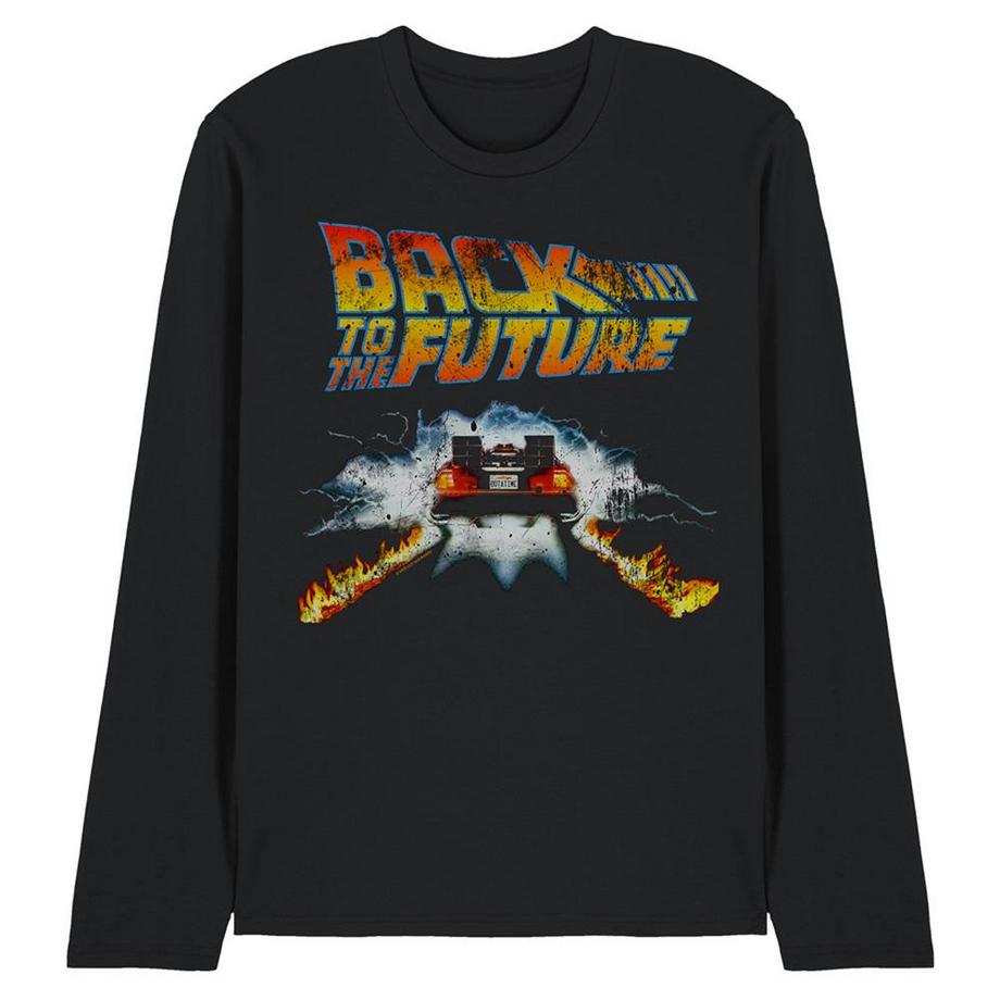 T-ShirtManches Longues Motiftyle Delorean