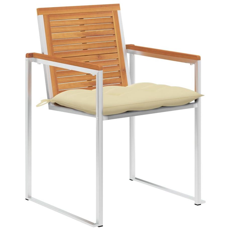 VidaXL Chaise de jardin bois d'acacia  