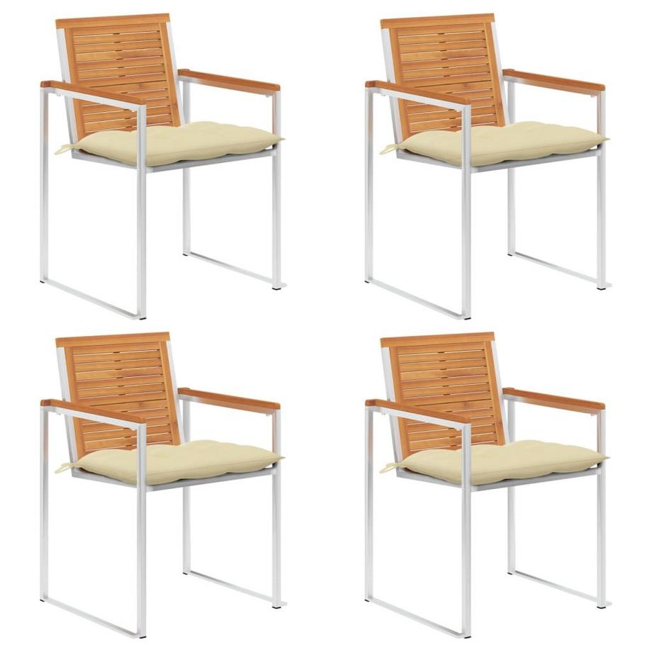 Chaise de jardin bois d'acacia