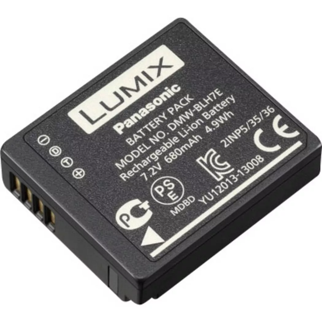 Batterie Panasonic DMW-BLH7 pour Lumix GX880 et LX15