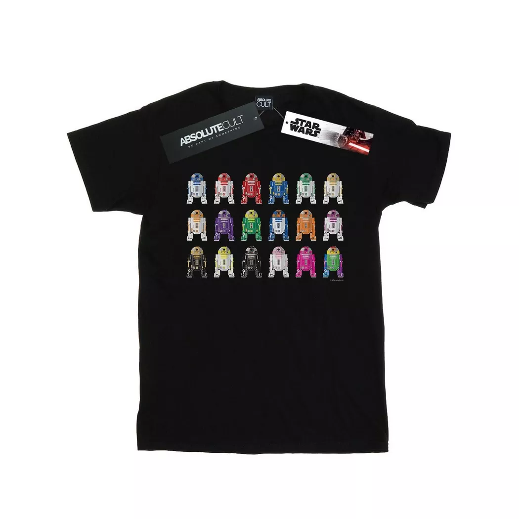 STAR WARS - R2 Units TShirt, für Damen, Schwarz, Größe S