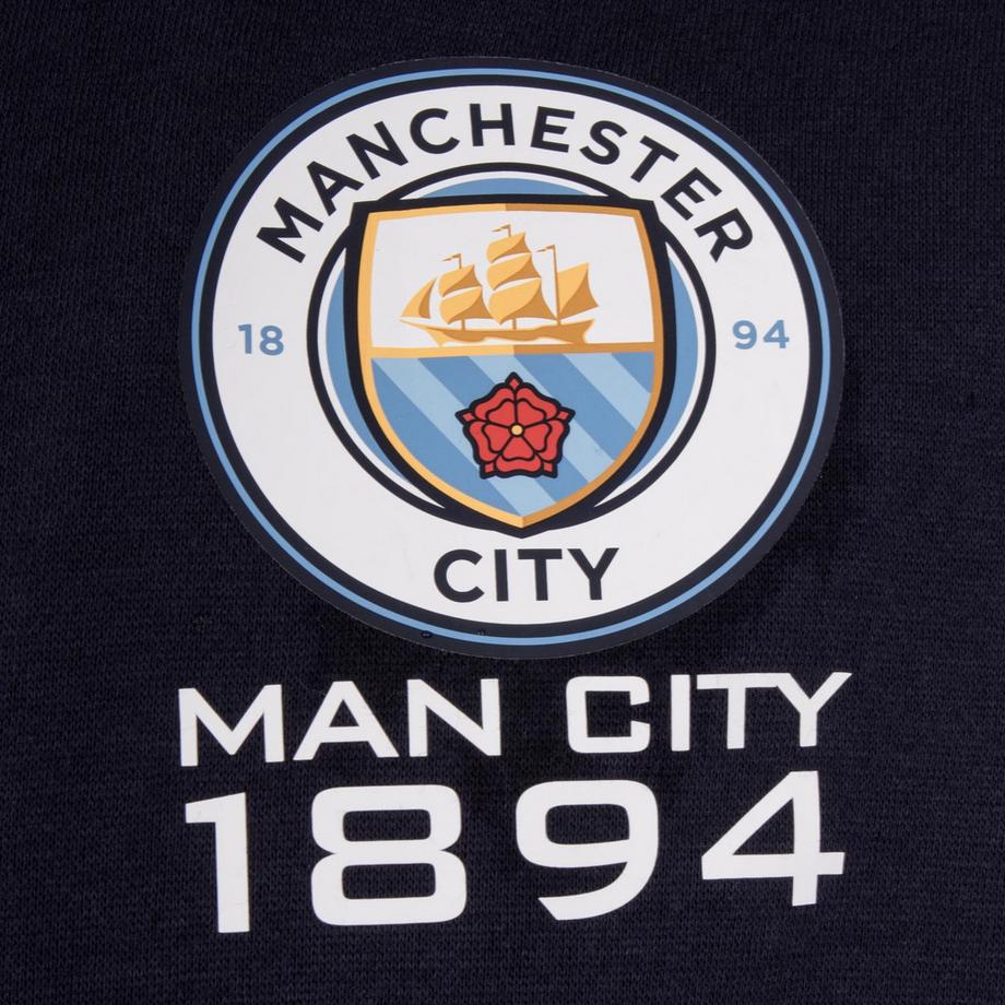 Manchester City 1894 Hoodie Mit Durchgehendem Reißverschluss, Fleece  