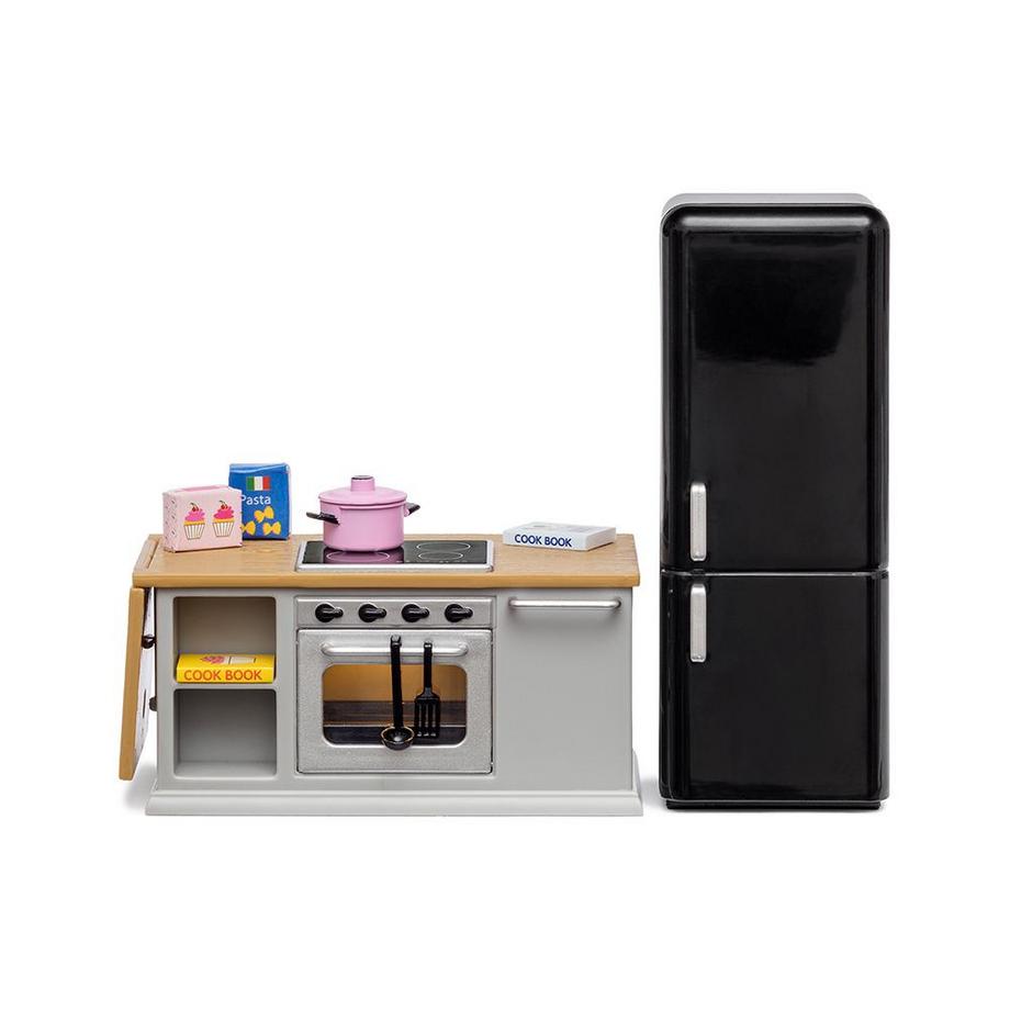 Puppenhauszubehör Küchen Set
