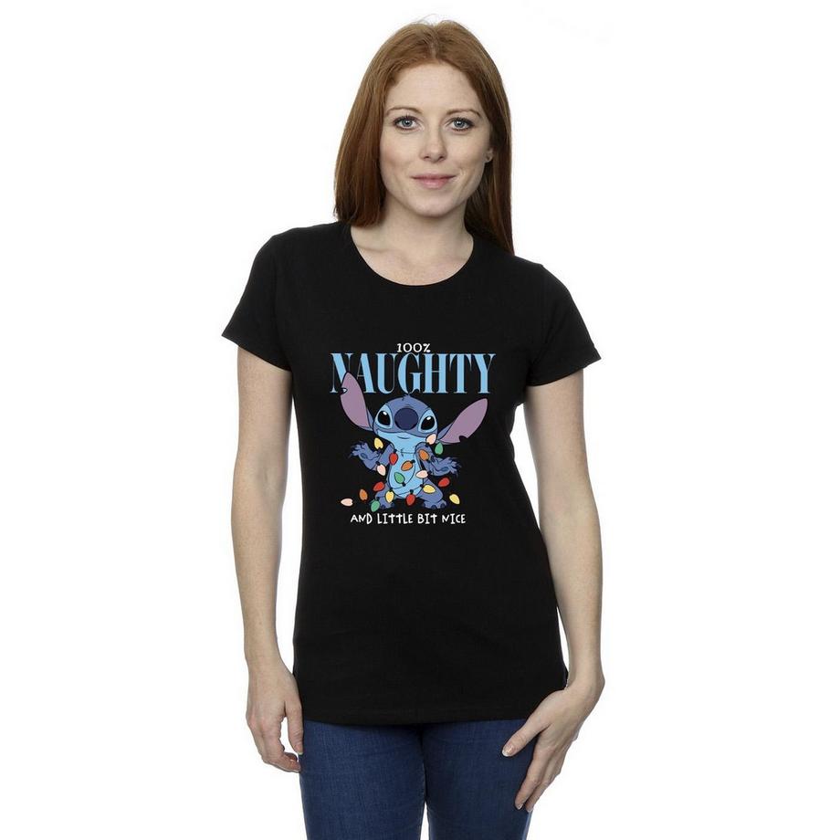 Disney Naughty & Nice T-Shirt Stampata  