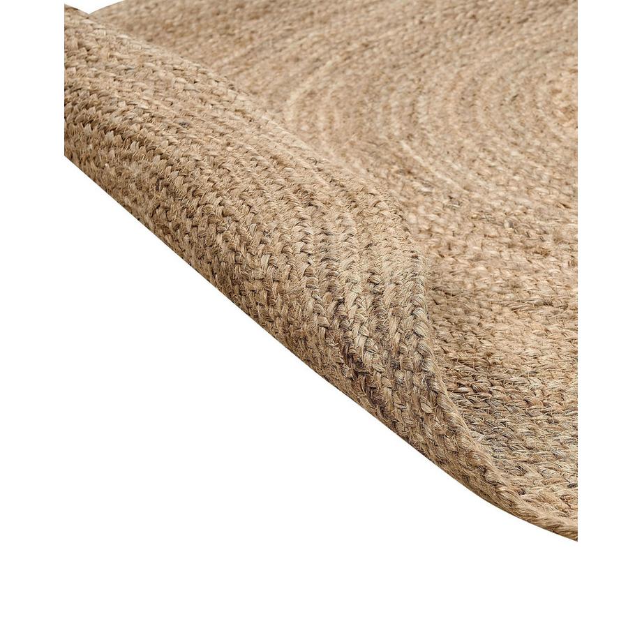 Beliani Teppich aus Jute  DEMIRCI  