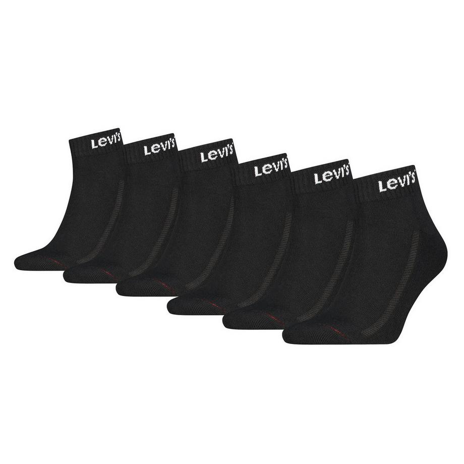 Chaussettes  Pack de 6-Mid Cut Orange Tab 6P ECOM