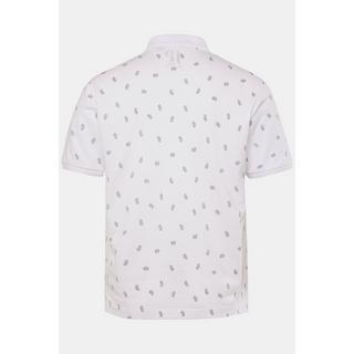 JP1880 Piqué Halbarm Poloshirt Alloverdruck  