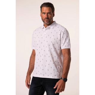 JP1880 Piqué Halbarm Poloshirt Alloverdruck  