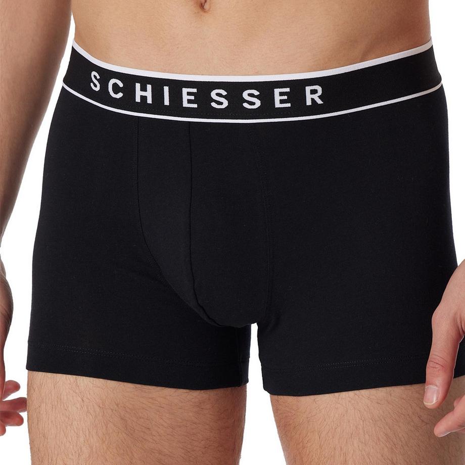 Schiesser Figurbetonte Boxershorts 3er-Pack  