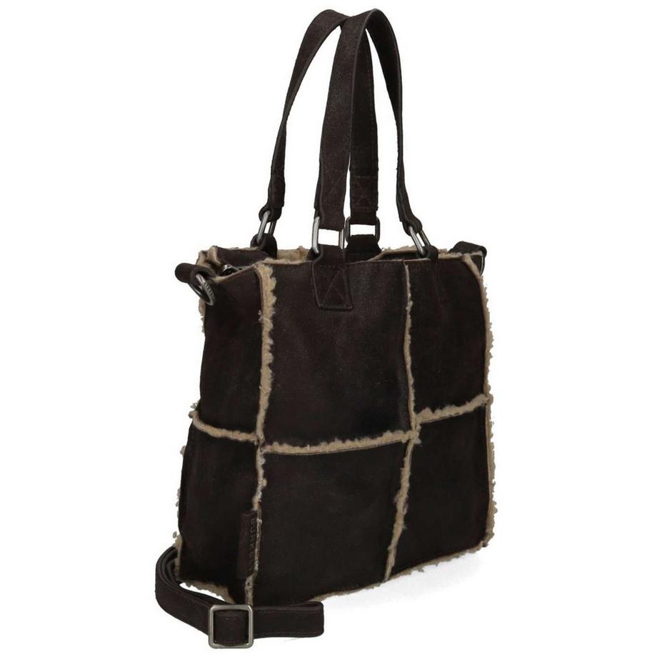 BURKELY Sac cabas patchwork  