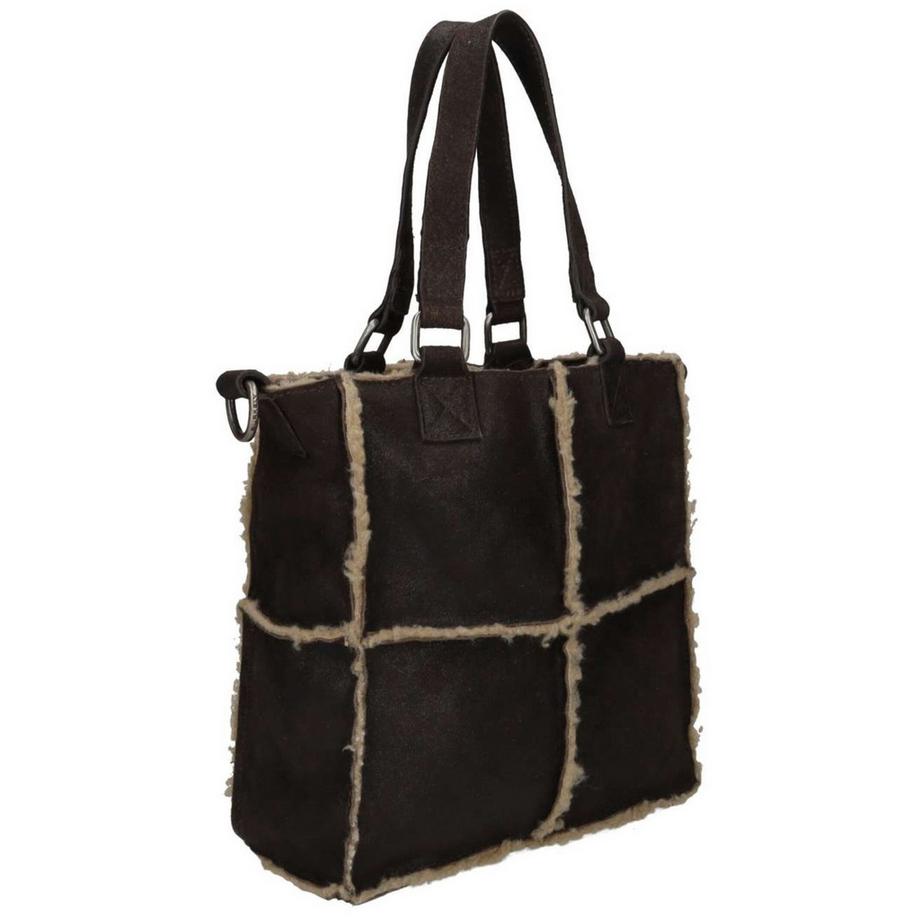 BURKELY Sac cabas patchwork  