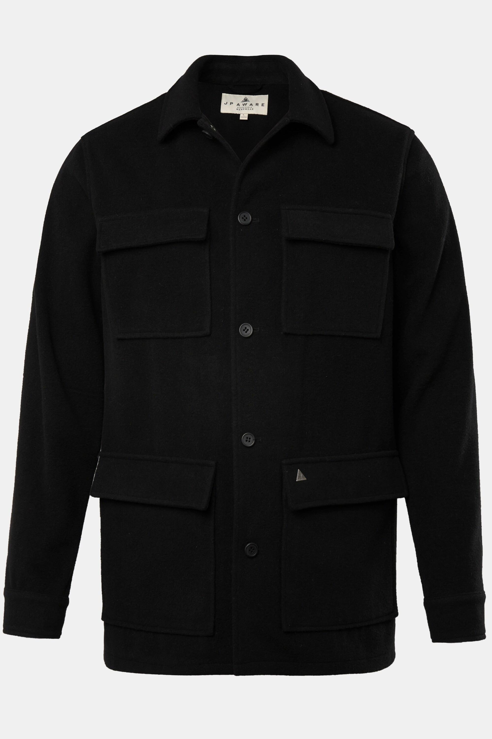 JP1880 Fieldjacket Wasserabweisend Recycelte Materialien mit Wolle  