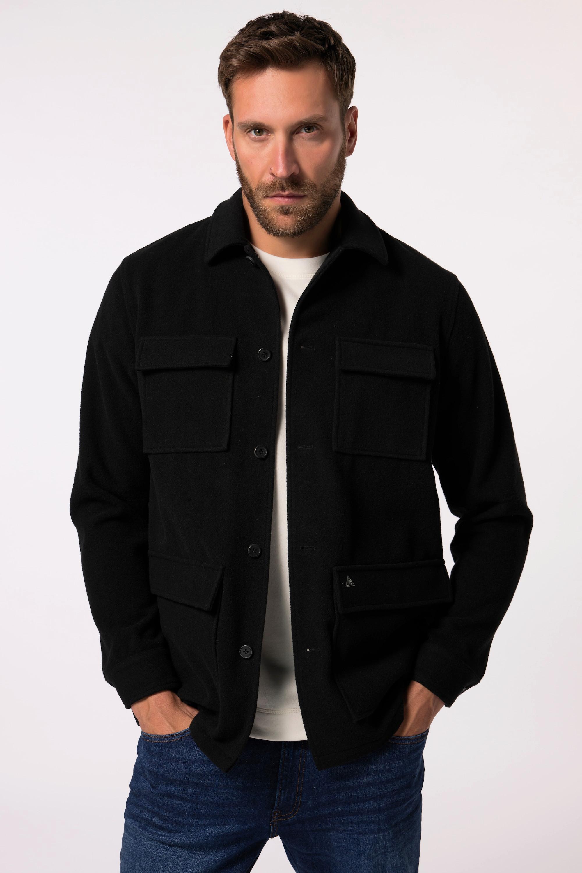 JP1880 Fieldjacket Wasserabweisend Recycelte Materialien mit Wolle  