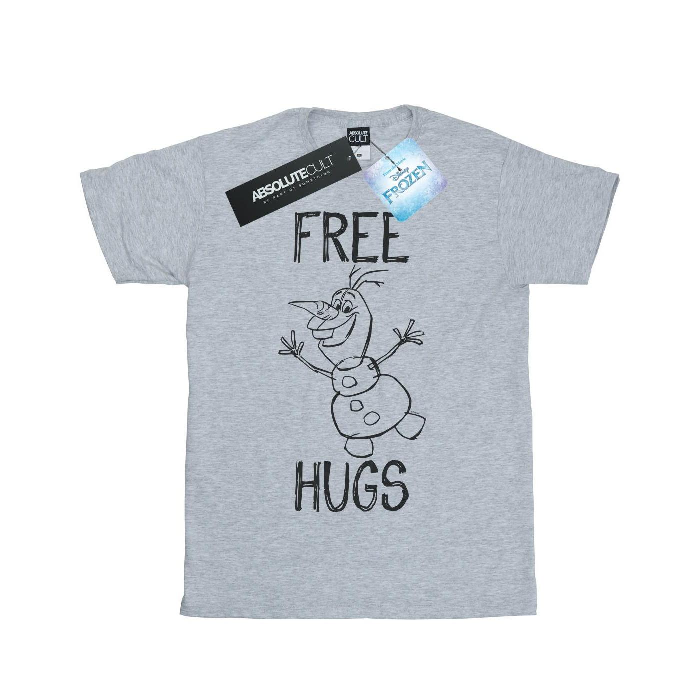Disney  Frozen Olaf Free Hugs TShirt 