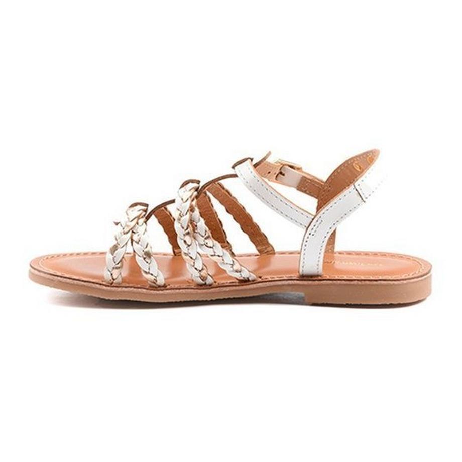 Les Tropeziennes Baia-35 geflochtene Riemchensandalen  