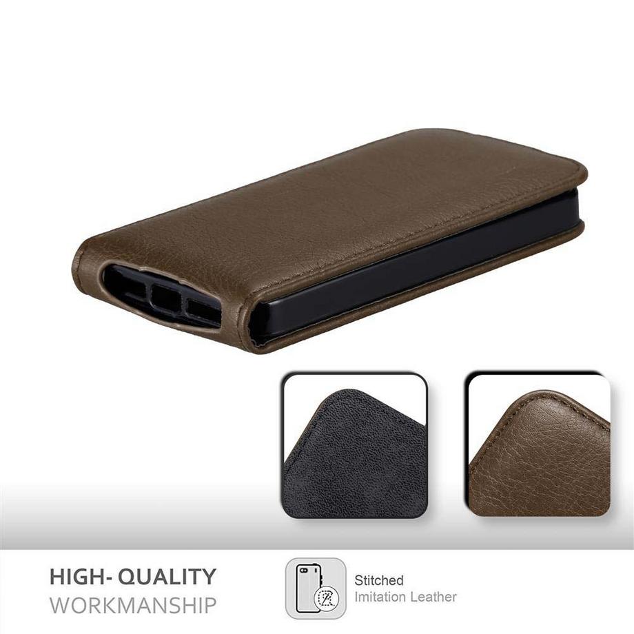 Cadorabo  Hülle für Apple iPhone 5 / 5S / SE 2016 mit Magnetverschluss 