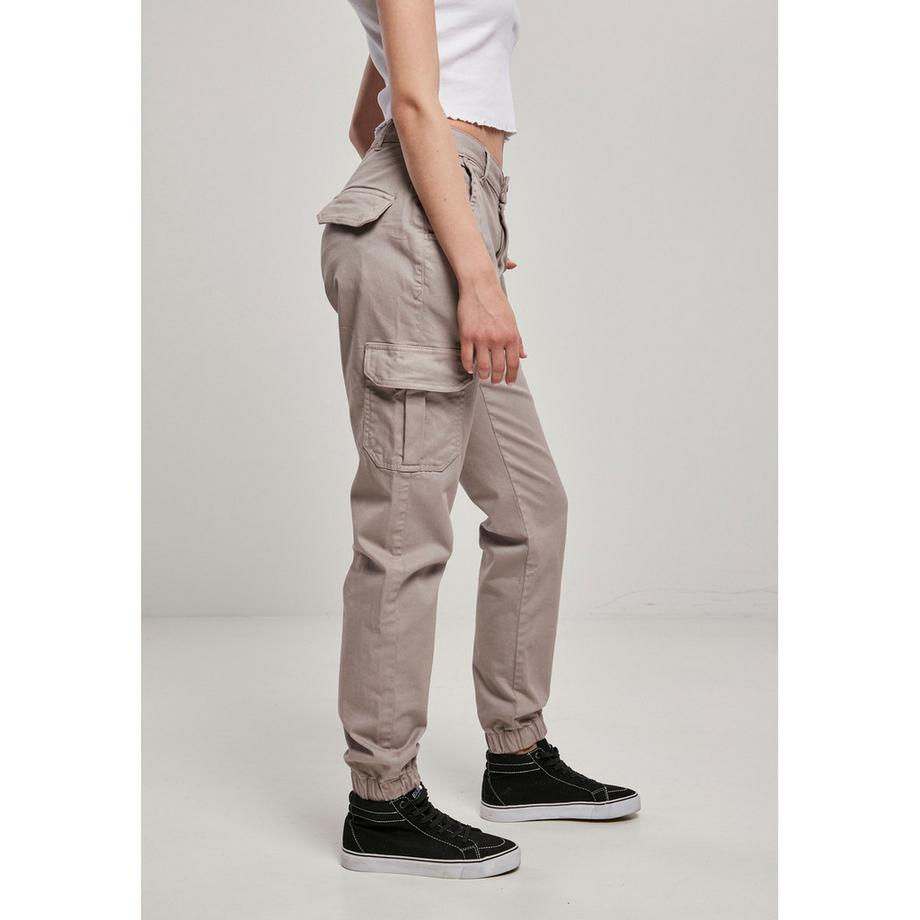 URBAN CLASSICS Pantalon Cargo Taille Haute  