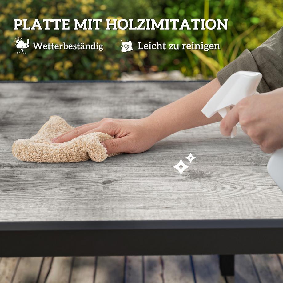 Outsunny table de jardin  