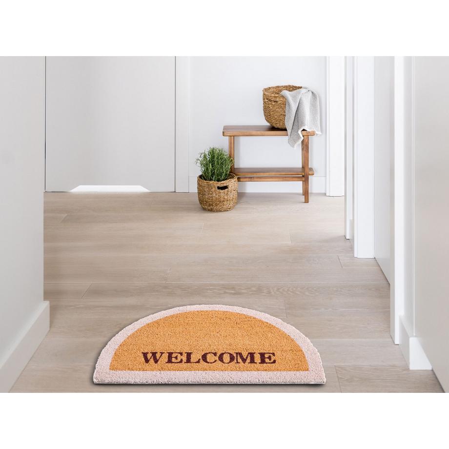 Beliani Tappetino da Ingresso en Fibra di Cocco Classico BUHI  