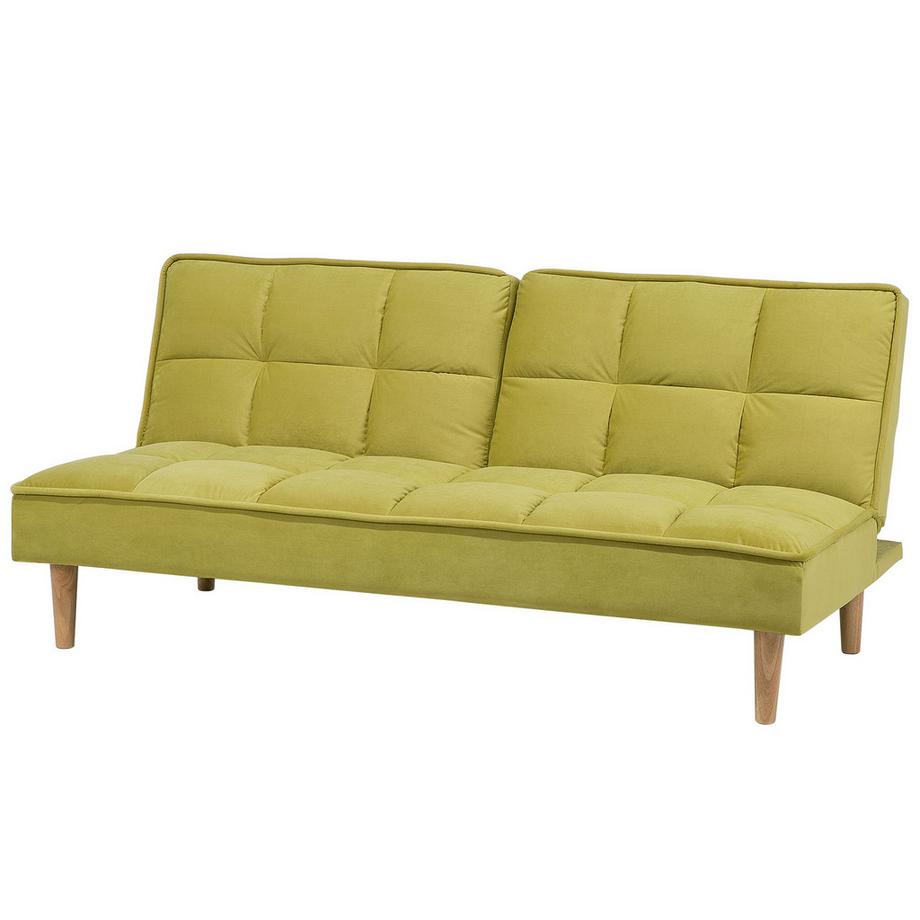 Beliani Canapé-lit en Tissu Traditionnel SILJAN  