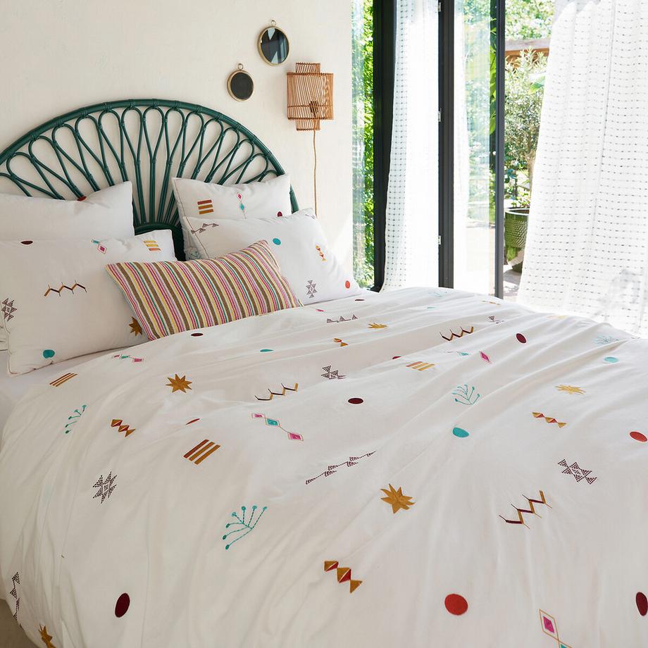 La Redoute Intérieurs Imani Copripiumino Ricamato  