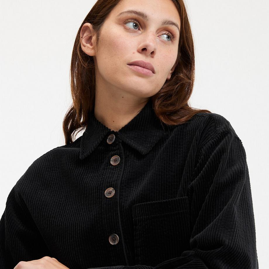 La Redoute Collections Signature Albane Abito Corto in Velluto a Coste  