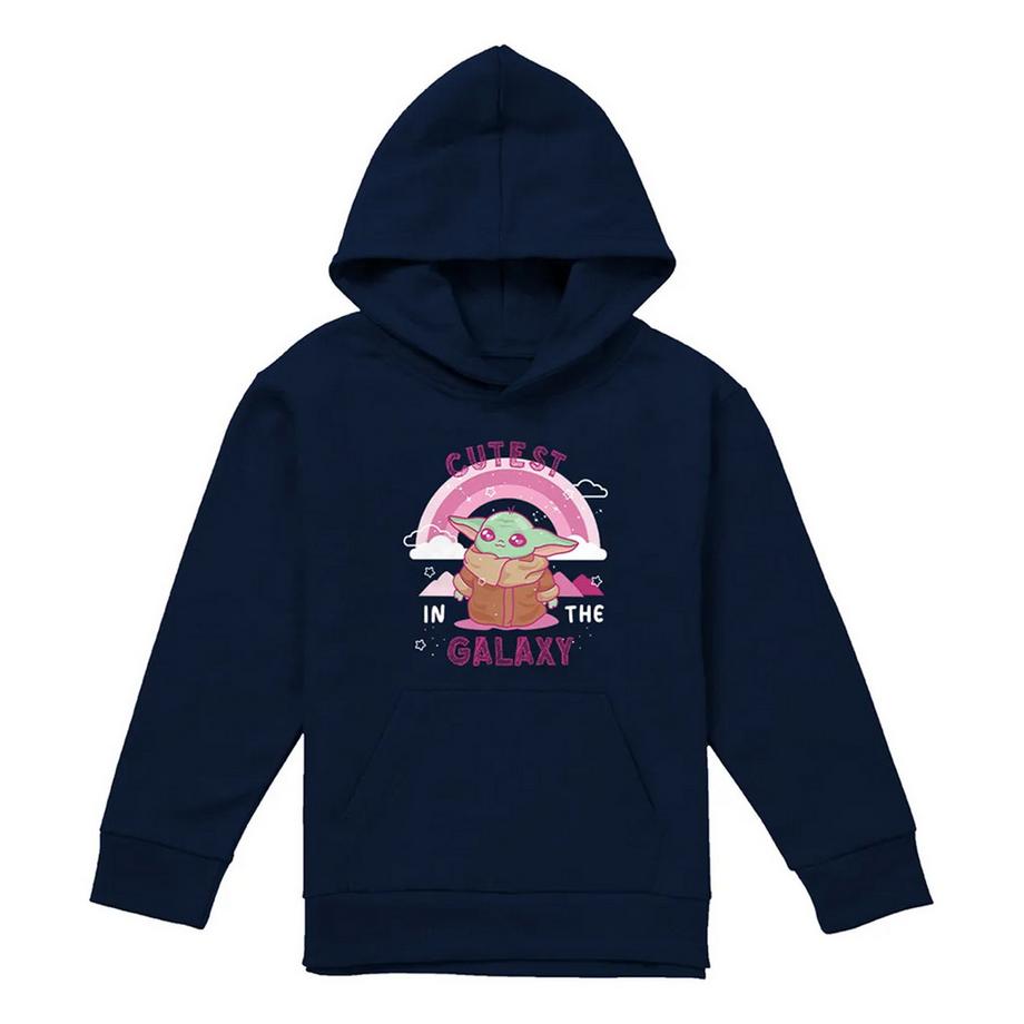Cutest In The Galaxy Felpa Con Cappuccio Grogu