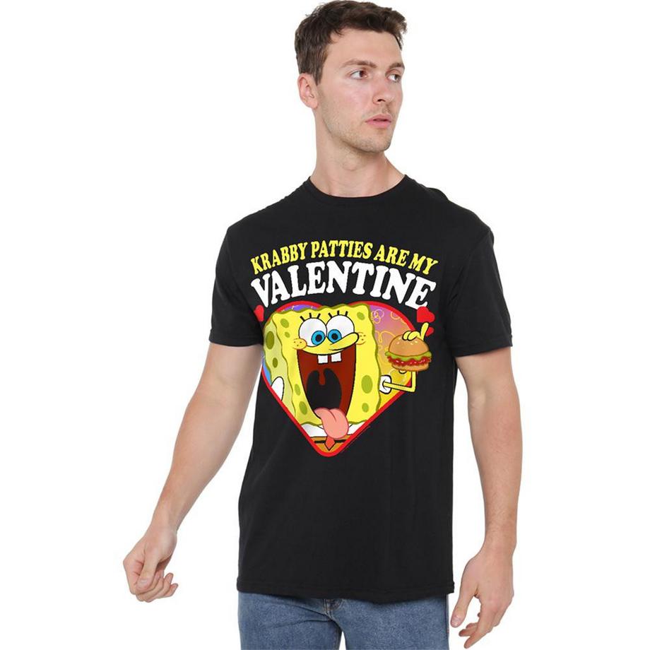 Nickelodeon  Krabby Patties Are My Valentine Maglietta 