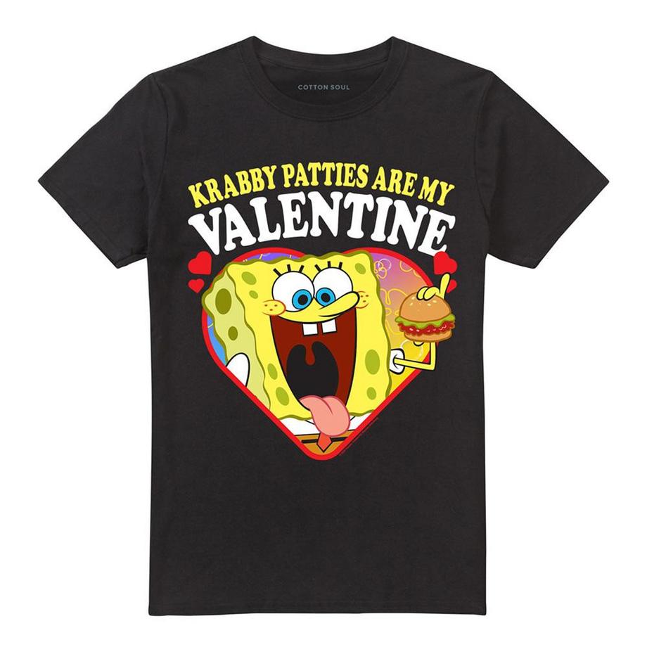 Krabby Patties Are My Valentine Maglietta