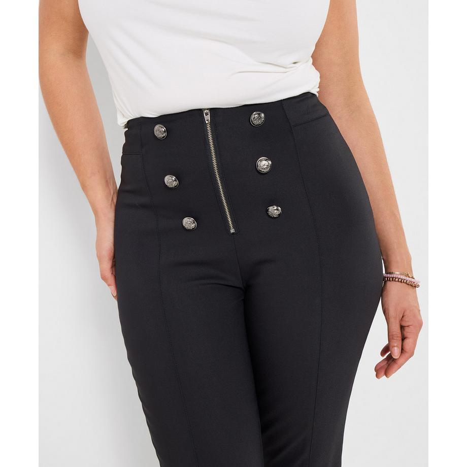 Joe Browns Pantalon Capri avec Patte de Boutonnage  