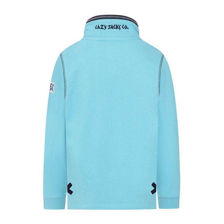 Lazy Jacks  Sweatshirt  ,  mit kurzem Reißverschluss 