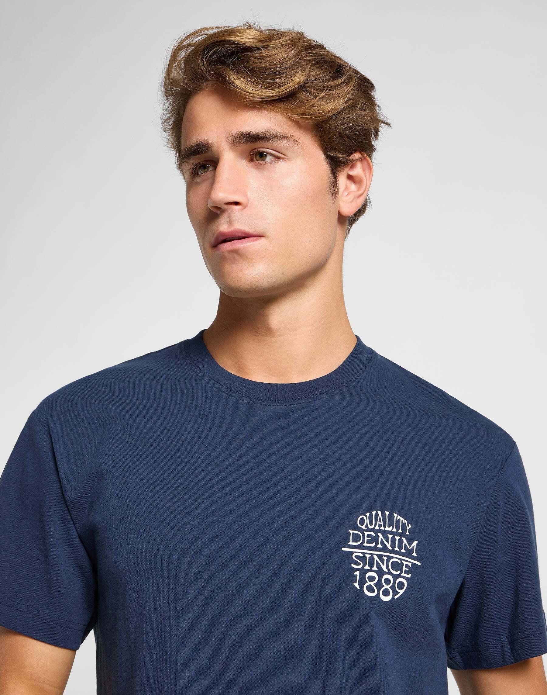 Lee Relaxed Tee T-Shirt Mood Indigo  