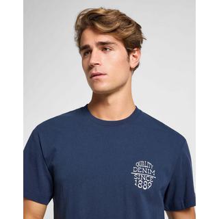 Lee Relaxed Tee T-Shirt Mood Indigo  
