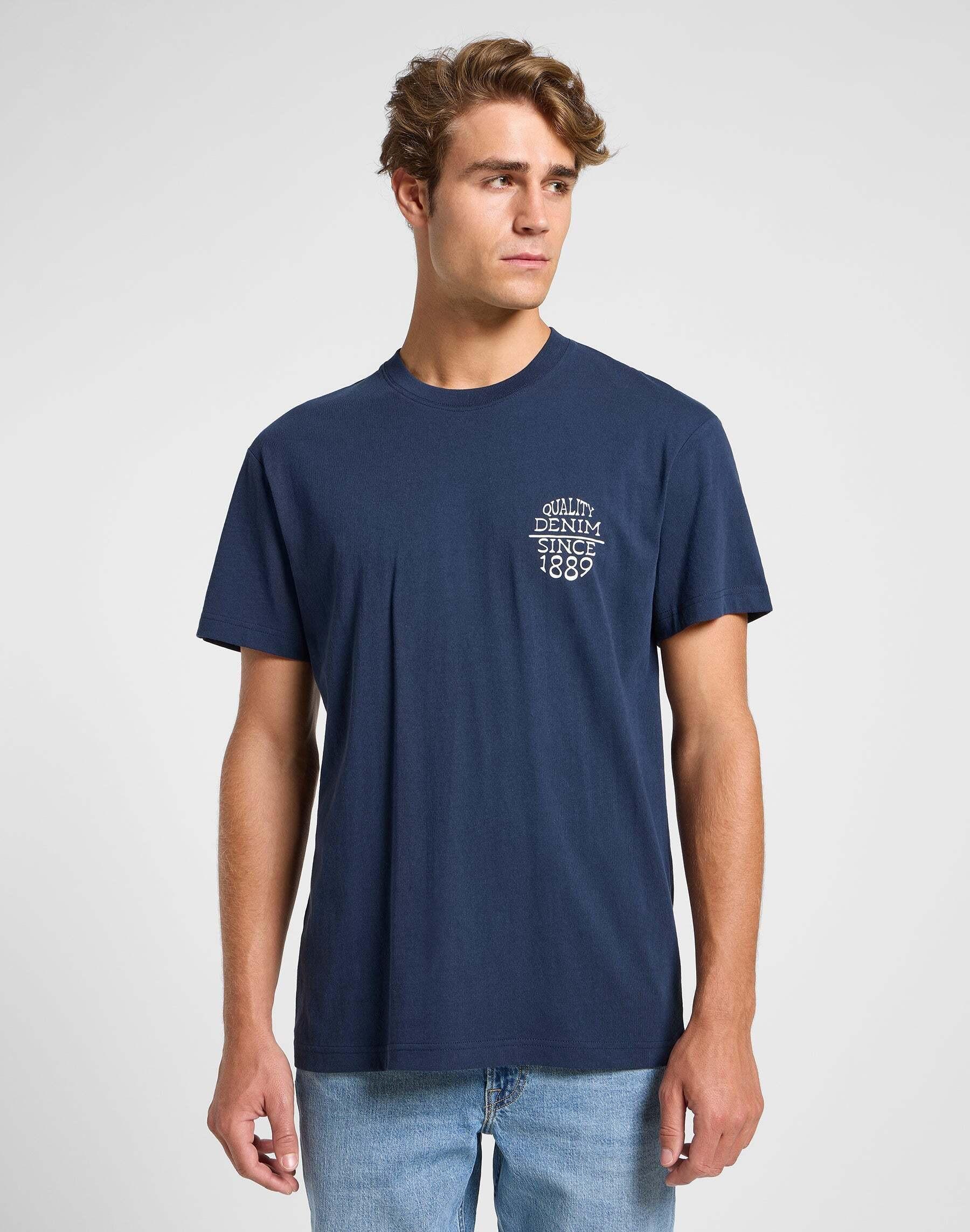 Lee Relaxed Tee T-Shirt Mood Indigo  