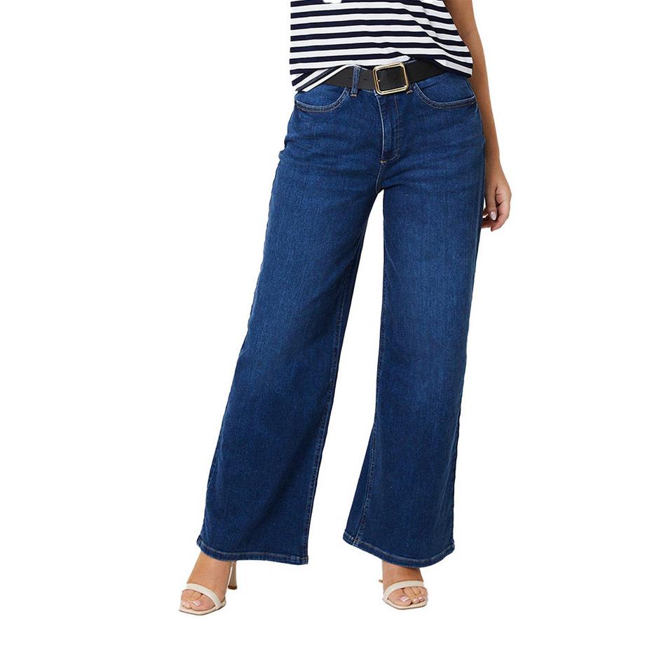 Dorothy Perkins Jeans Gamba Larga Lunghezza Caviglia  