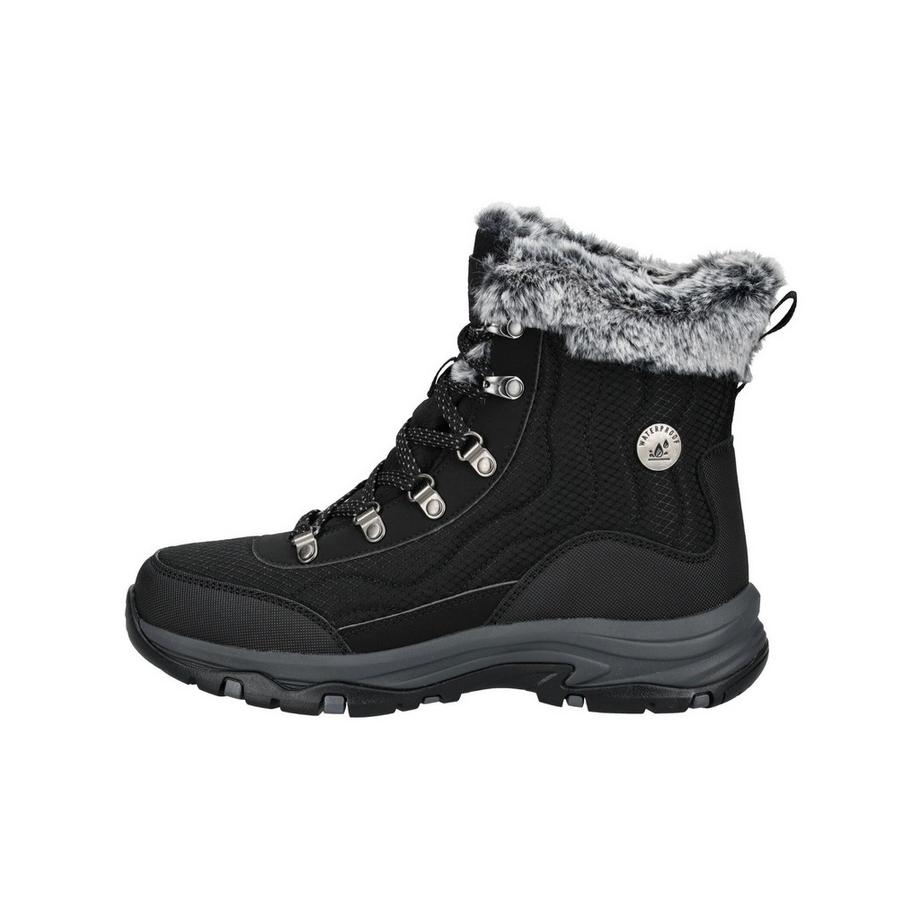 SKECHERS Wasserdichte Winterstiefeletten mit Kunstfellbesatz  