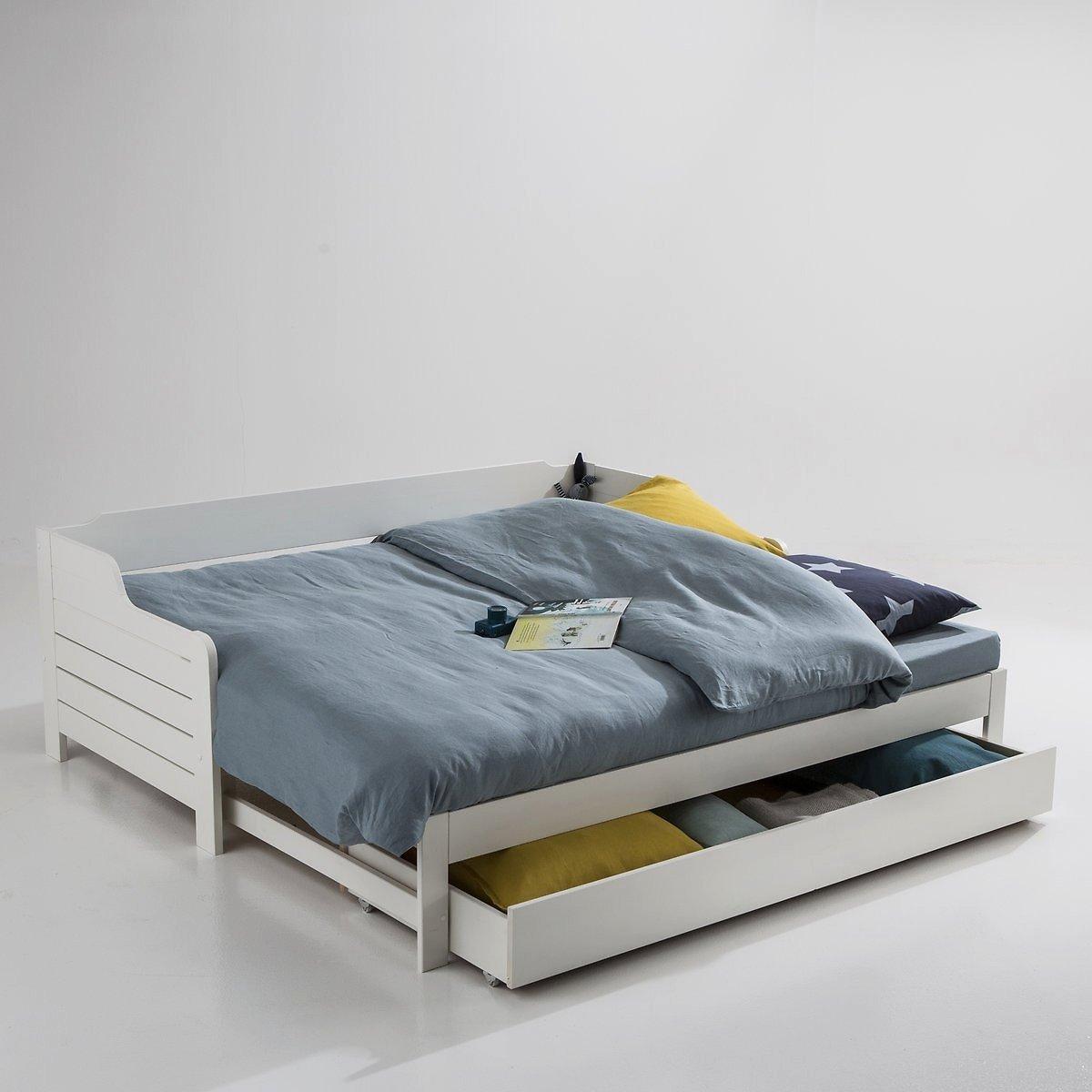 La Redoute Intérieurs Sofabett mit Lattenrost Grimsby  