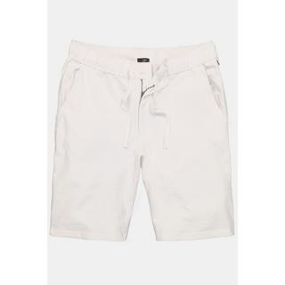 JP1880 Seersucker Bermuda Shorts mit Knopf und Reissverschlussbund  