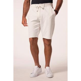 JP1880 Seersucker Bermuda Shorts mit Knopf und Reissverschlussbund  