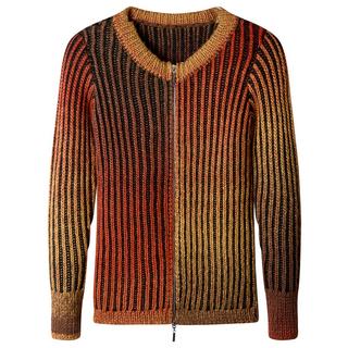 Joe Browns Cardigan Zippé en Maille Côtelée Structurée  