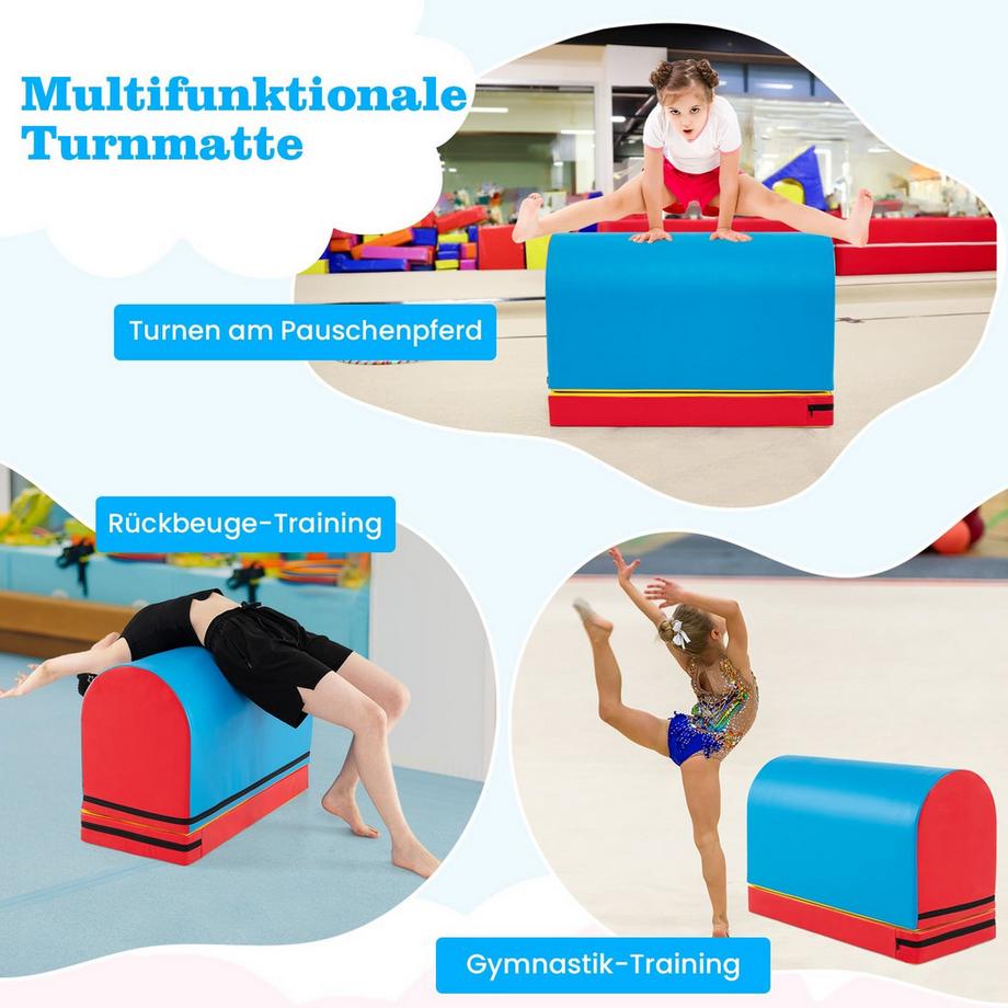 Northix  Tappetino da ginnastica con parte superiore rimovibile 