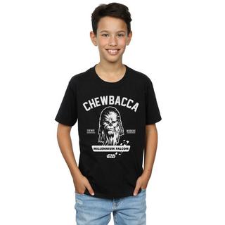 STAR WARS  Tshirt CHEWBACCA COLLEGIATE 