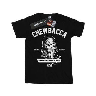 STAR WARS  Tshirt CHEWBACCA COLLEGIATE 