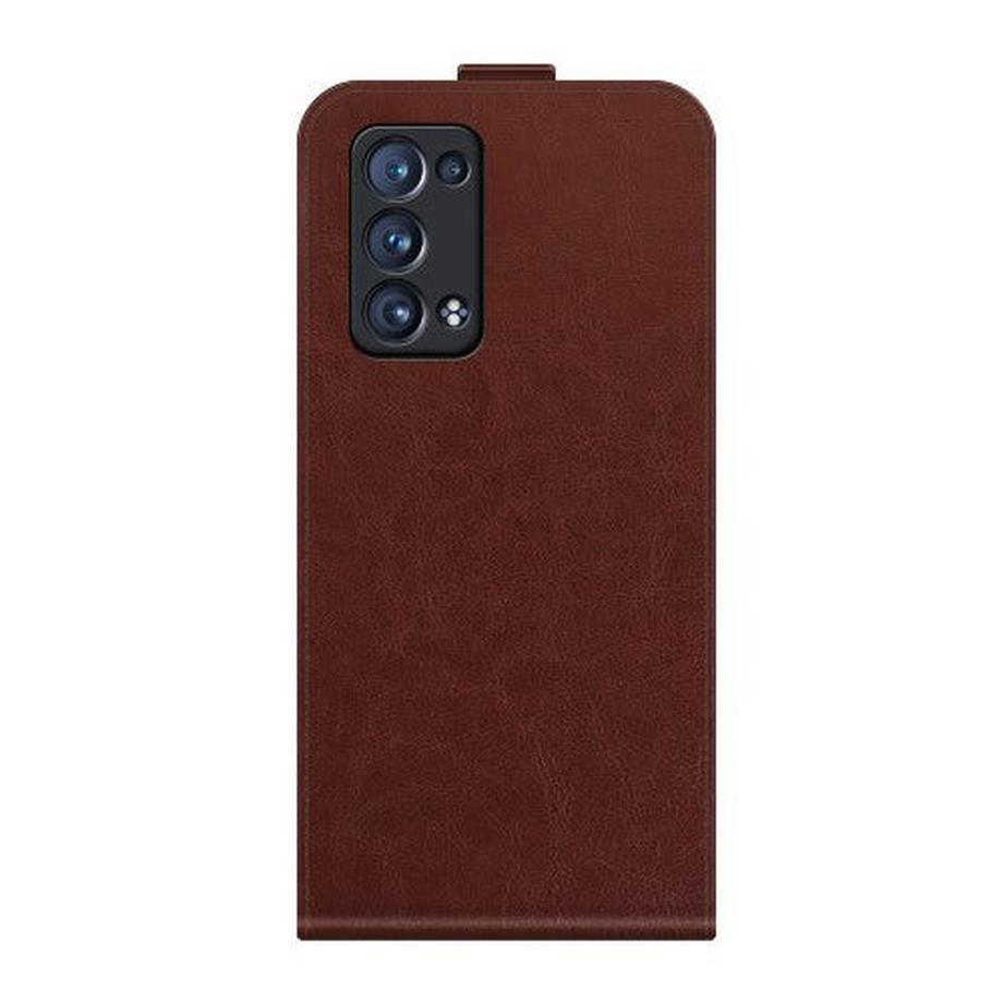 Cover-Discount  OPPO Reno6 Pro - Custodia Flip Classica Verticale Nera 