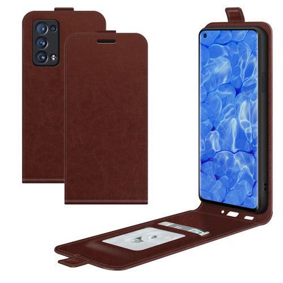 Cover-Discount  OPPO Reno6 Pro - Custodia Flip Classica Verticale Nera 